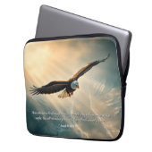 Hoch über dem Sturm | Laptopschutzhülle (Vorderseite Links)