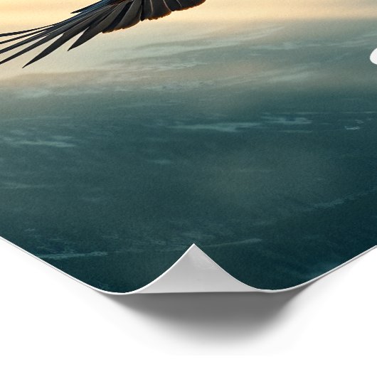 Hoch über dem Sturm | Poster (Ecke)