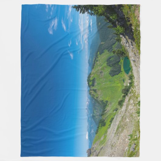 Hoch über der Leventina Fleecedecke (Vorderseite)