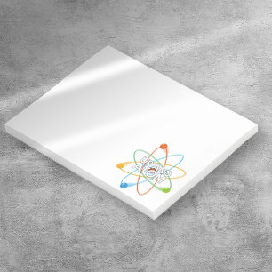 Hoch und Atom Lustiger Wissenschaftszitat Post-it Klebezettel