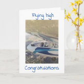 HOCH UND GENIESSEN ***NEUER PILOT*** KARTE (Gelbe Blume)