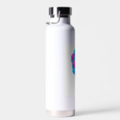Hoch und Knochen � Lustiger schwebender Totenkopf Trinkflasche (Rechts)