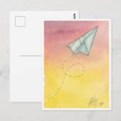 Hoch und Weg Postkarte (Vorne/Hinten)