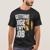 Hoch werden ist mein Job - Arborist Tree Chirurg L T-Shirt (Vorderseite)
