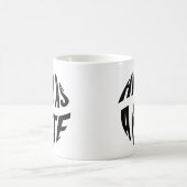 Hoch wie ein Drachen Kaffeetasse (Mittel)