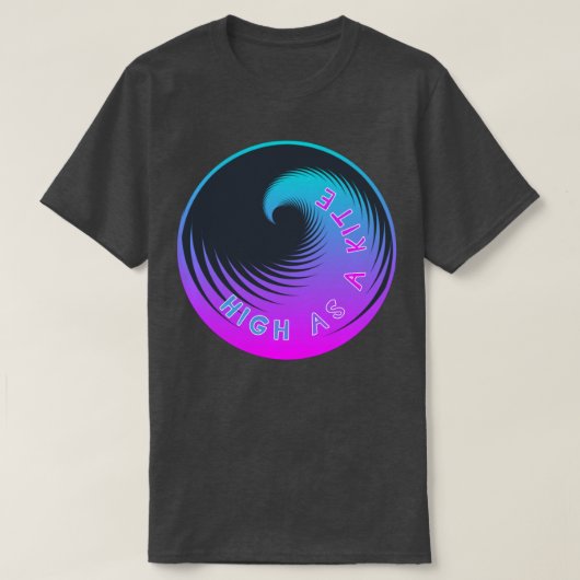 Hoch wie ein Drachen T-Shirt (Design vorne)