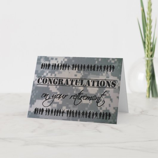 Hochachtungsvoll Military Service Karte (Vorderseite)