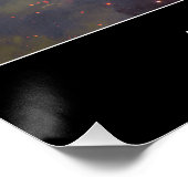 Hochauflösende Astronomie Der Lagunennebel Poster (Ecke)