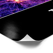 Hochauflösende Astronomie Die große BOSS-Mauer Poster (Ecke)