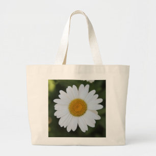 Hochauflösende Fotografie von Daisy auf Bag Jumbo Stoffbeutel