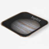 Hochauflösende Globe des Jupiters Pappteller (Gewinkelt)