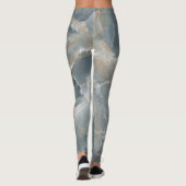 Hochauflösende Marmorstruktur, Naturstein. Leggings (Rückseite)