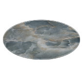 Hochauflösende Marmorstruktur, Naturstein. Schneidebrett (Ecke)