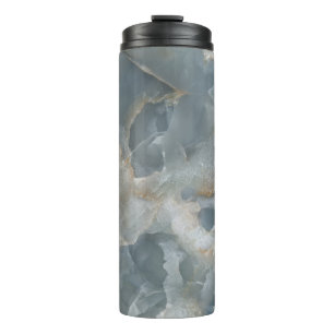 Hochauflösende Marmorstruktur, Naturstein. Thermosbecher