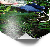 Hochauflösende personalisierte Namenserweiterung Fotodruck (Ecke)