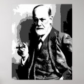 Hochauflösende Sigmund Freud Vektorart Poster (Vorne)