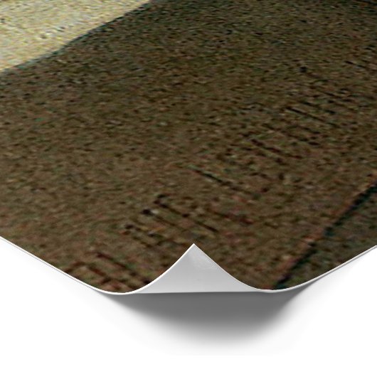 Hochauflösende Viktorianische Kunstdrucke "The Acc Poster (Ecke)