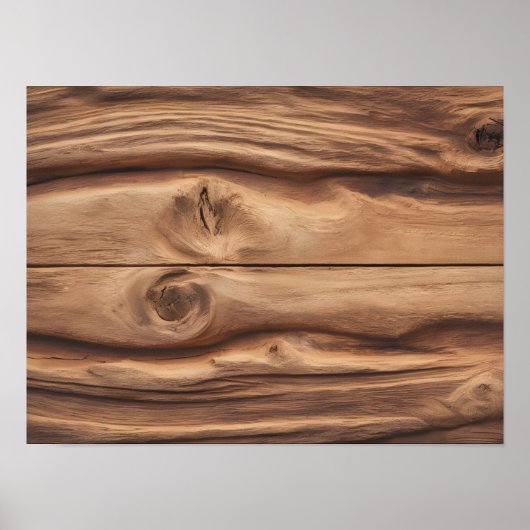 Hochauflösender Holzplaner Poster (Vorne)