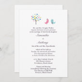 Hochbräute und Raubvögel Einladung (Vorne/Hinten)