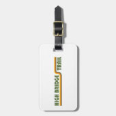 Hochbrücken-Weg Virginia Gepäckanhänger (Vorderseite vertikal)