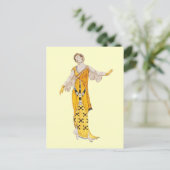 Hochcouture Postkarte (Stehend Vorderseite)