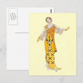 Hochcouture Postkarte (Vorne/Hinten)