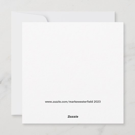 HOCHDEFINITION DRUCKKARTE FEIERTAGSKARTE (Rückseite)