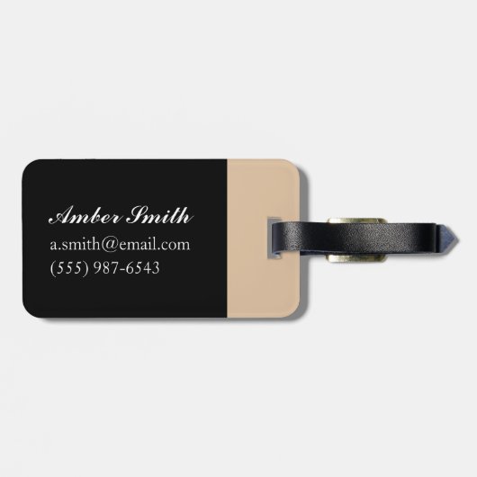 Hochebene Sun Gepäckanhänger (Rückseite horizontal)