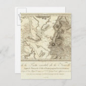 Hochebene von Mexiko-Stadt Postkarte (Vorne/Hinten)