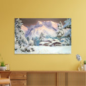 Hocheisgruppe, Österreich Leinwanddruck (Insitu (Wohnzimmer))
