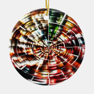 Hochenergie-Mandala Keramikornament