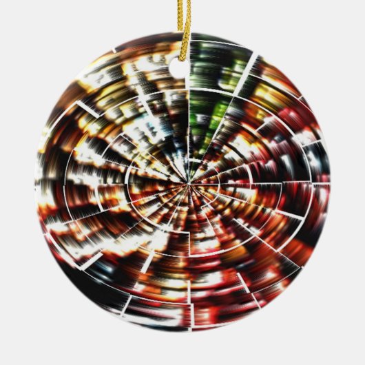 Hochenergie-Mandala Keramikornament (Vorne)