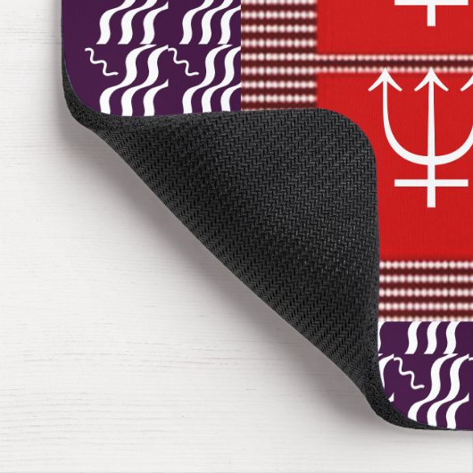 Hochenergiethunderbolt-Trident-Schutz Mousepad (Ecke)