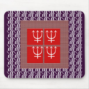 Hochenergiethunderbolt-Trident-Schutz Mousepad