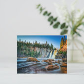 Hochfälle, Tettegouche Park, Minnesota Postkarte (Stehend Vorderseite)