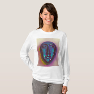Hochfarbiges Gesicht T-Shirt