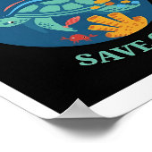 Hochfischplakat Poster (Ecke)