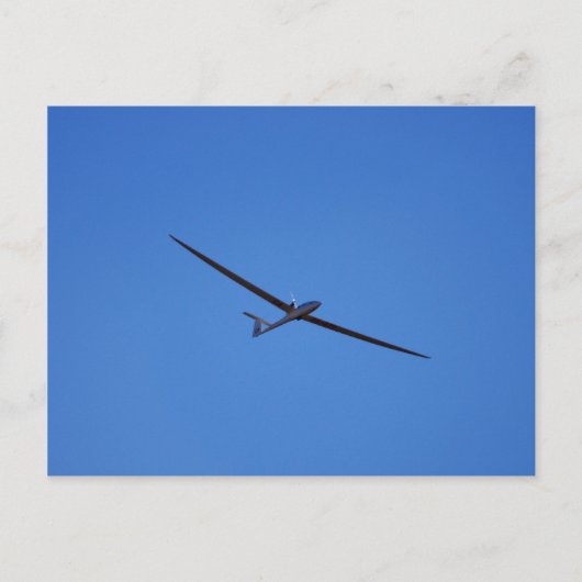 Hochfliegend am Himmel Postkarte (Vorderseite)
