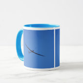 Hochfliegend am Himmel Tasse (Vorderseite Links)