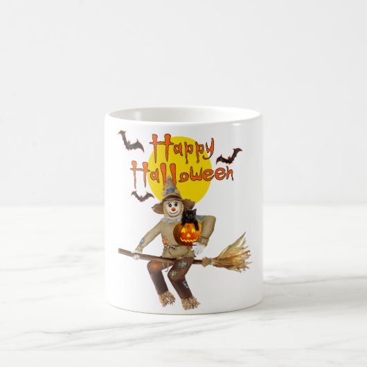 Hochfliegende Vogelscheuche Kaffeetasse (Mittel)