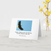 Hochfliegender Adler Karte (Gelbe Blume)