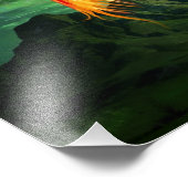 Hochfliegender Phoenix Fotodruck (Ecke)