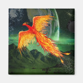 Hochfliegender Phoenix Magnet (Vorne)
