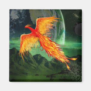 Hochfliegender Phoenix Magnet