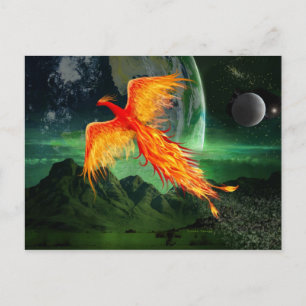 Hochfliegender Phoenix Postkarte