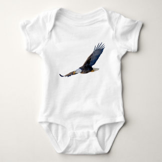 Hochfliegender Weißkopfseeadler Baby Strampler