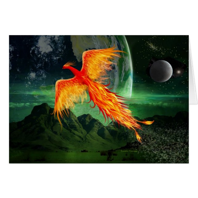 Hochfliegendes Phoenix (Vorderseite (Horizontal))
