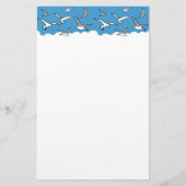 Hochfliegendes Vogeldesign Briefpapier (Vorderseite)