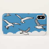 Hochfliegendes Vogeldesign Case-Mate iPhone Hülle (Rückseite (Horizontal))