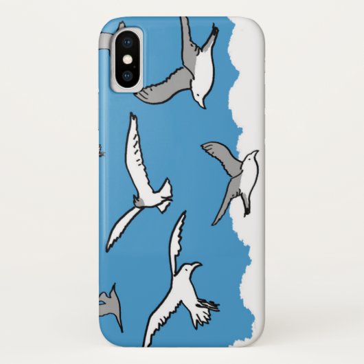 Hochfliegendes Vogeldesign Case-Mate iPhone Hülle (Rückseite)